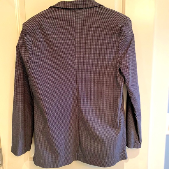 Lord & Taylor Houndstooth Stretch Blazer size L - Picture 4 of 4